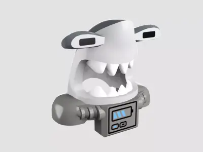Custom3Dprint Minifigure Accessory - Ninjago Fish Helmets - 004 3D print model