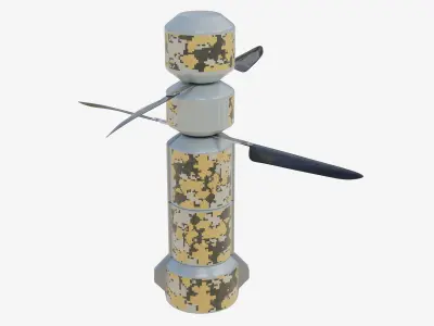 Loitering Ammunition Panzerabwehrdrone  3D model