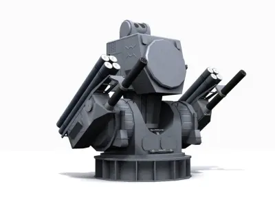 ZRK Pancer ME Low-poly 3D model