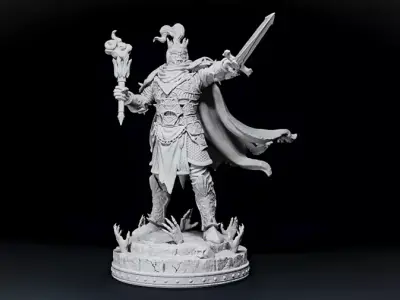 skull warrior v2 3D print model