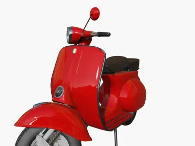 Scooter 3D model purchase