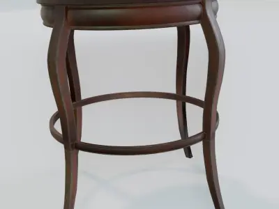 Home Seat Stool Free low-poly 3D model
