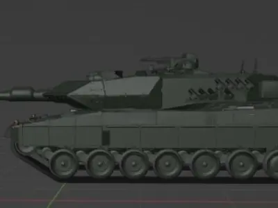 Leopard 2A5 3D model