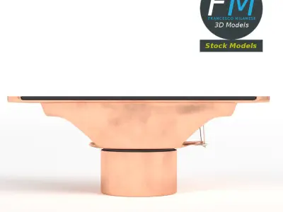 Rectangular speaker 3D model