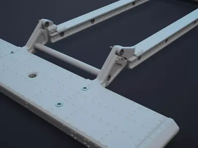 MH-6 Little Bird EPS Early 3D Print 3D print model