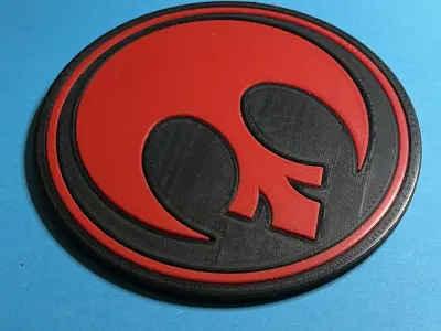 Emblem of the Rebel Alliance Coaster Free 3D print model