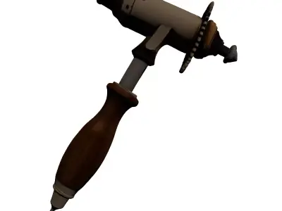 Steampunk Engraving Rotary Tool 3D model