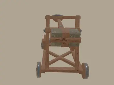 Catapult 3D model