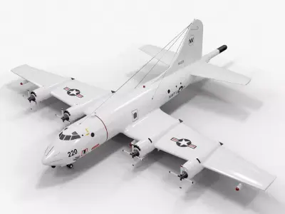 Plane 05 3D model