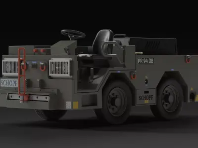 Schopf - Carrier Tractor 3D model