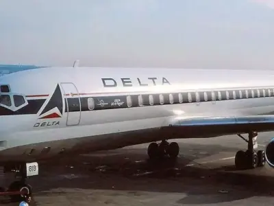 Douglas DC-8-51 3D model
