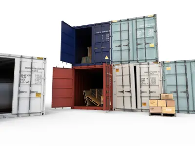 Standard Container 3D model