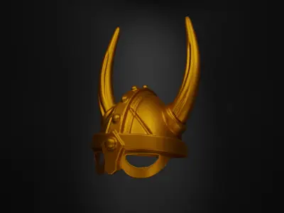 Viking Face Helmet Gladiator Face Mask - Gladiator Armor Part 3D print model purchase