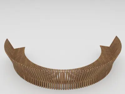 Astral Bench 3D model