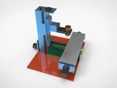 CNC Turning Machine  3D model
