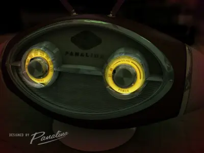 Vintage Radio Alien 1958 3D model