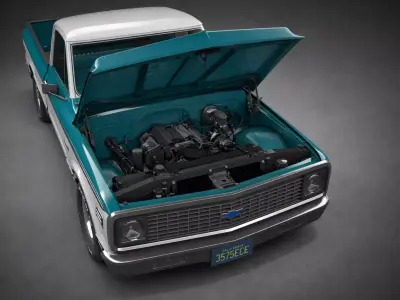 Chevrolet Cheyenne C-10 Stock 3D model