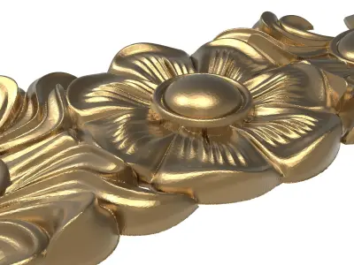 decorative pattern ready for 3D printing 3D model 59