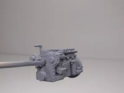 motor cummins ISL escala 1 32 - kit stl impresion 3d 3D print model