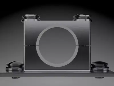 Pipe clamp Free 3D model