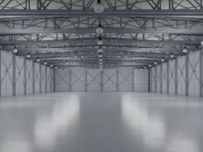Warehouse 19 interior 3D model
