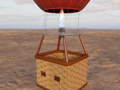 Globo Aerostatico 3D model buy