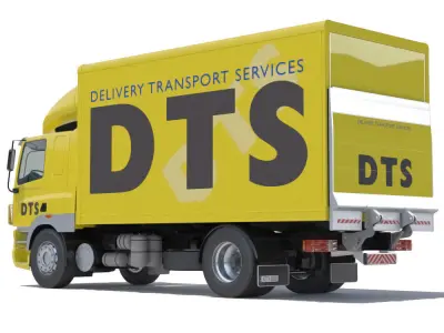 DAF CF85 FA Box 3D model