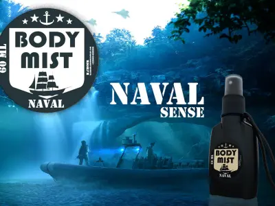 BODY MIST BOTTLE 3D model