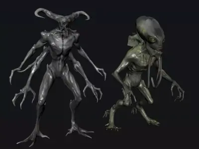 Creature Monsters 3D model purchase
