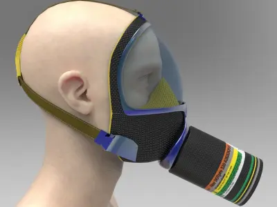 Gasmask  3D model