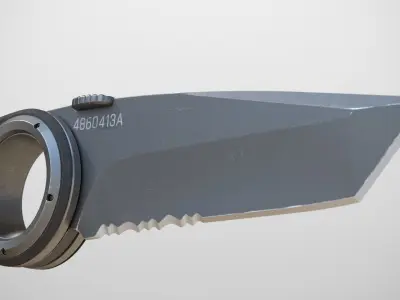 Gerber Remix Tactical Knife 3D model