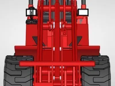 Hoftrack Thaler Lader 226KA 3D model