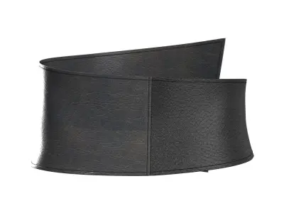 Black Bustier 3D model