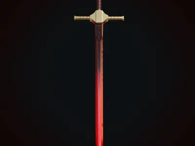Sword 3D model 3