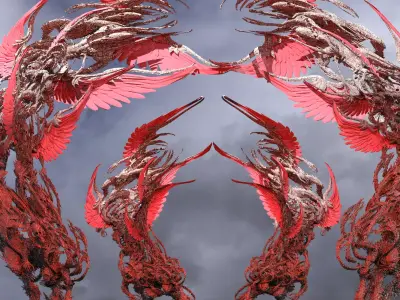 Dantes Inferno Dark legion Archway  3D model