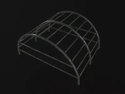 Soviet Oldschool Climber Low-poly 3D model purchase