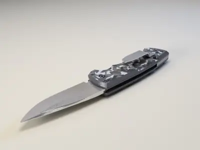 knife 3d model 3D model