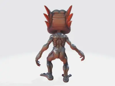 Alien 3D model 26