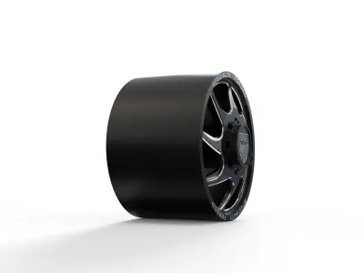 FRONT SPECIALITY FORGED D032 WHEEL 3D MODEL 3D model