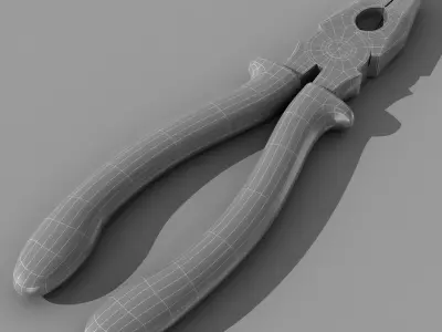 Pliers 3D model 5