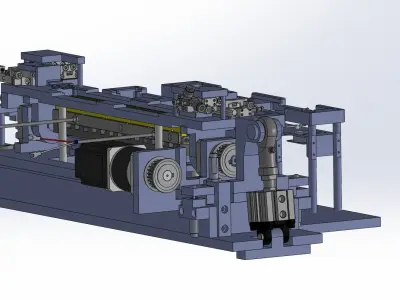The heating module 3D model