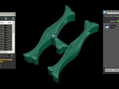Alphabet Latin H 3D print model purchase
