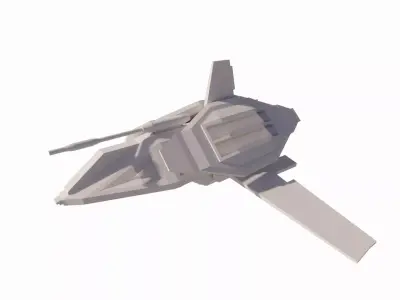  Spaceship-spacecraft-Ultra17 3D model