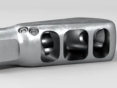 Lancer Viper Brake Low-poly 3D model