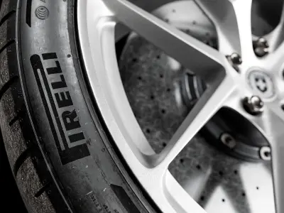 Pirelli P ZERO CORSA  285 30 R19 3D model