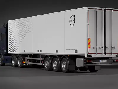 2025 Volvo FH16 6x4 Aero Globetrotter XXL 3D model