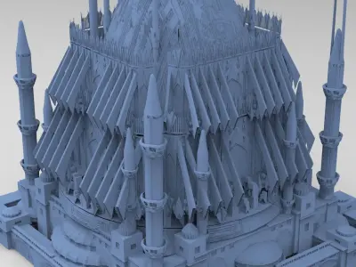 Dungeon of Cathedral of the Depths 7  3D model