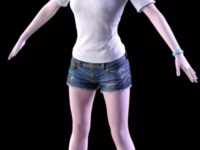 Golden Summer  Allison Snow 3D model