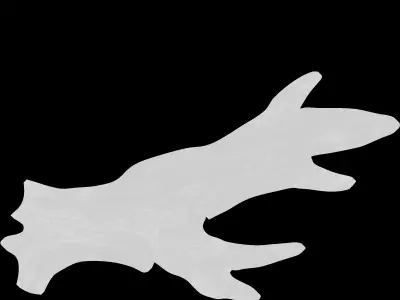 antler Free 3D model