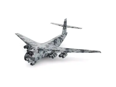 Strategic Bomber 3D model shop